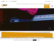 Tablet Screenshot of dkniberica.es